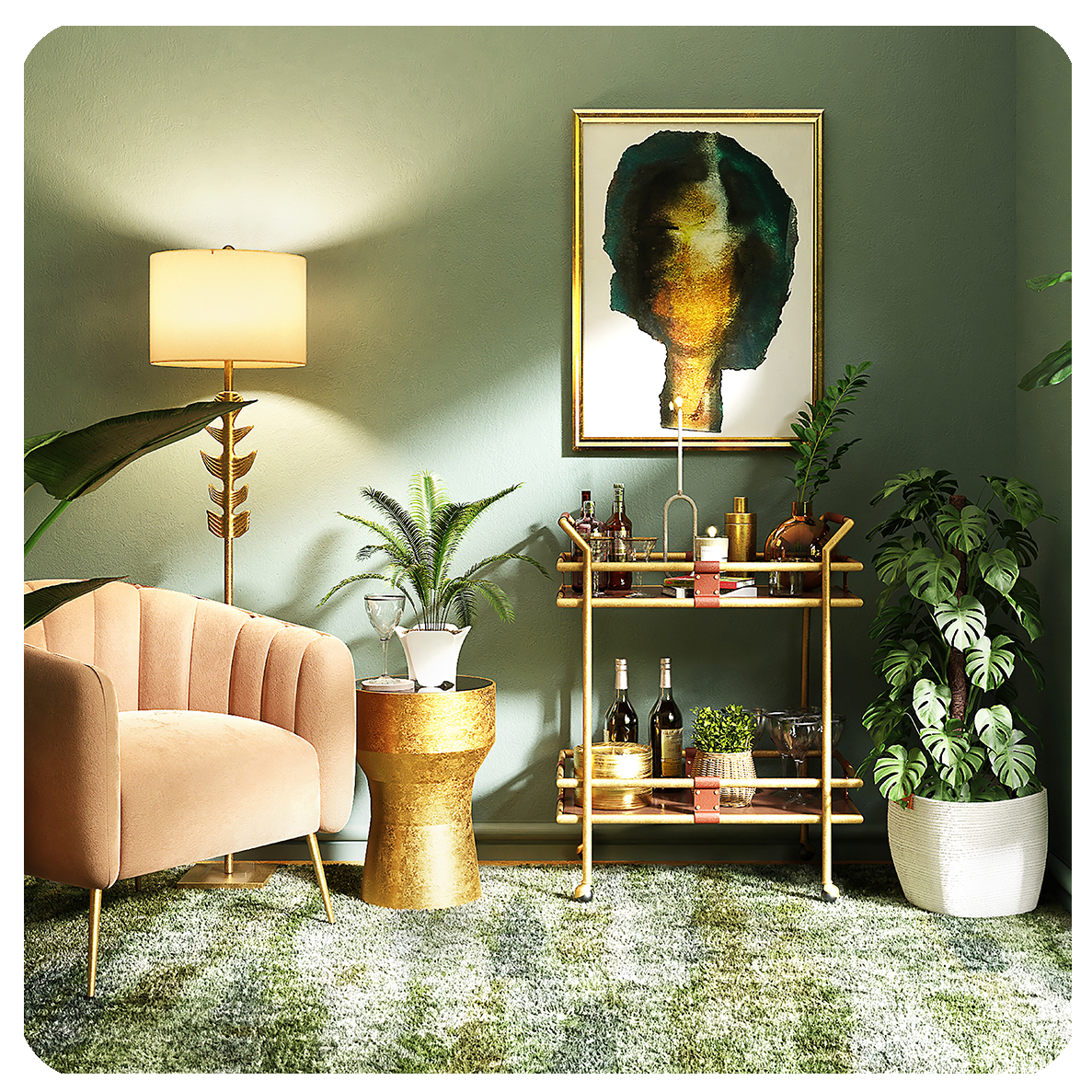 綺麗な部屋の写真